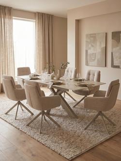 KETTLER Oslo 6-8 Seat Dining Set, Natural - view 2, Natural