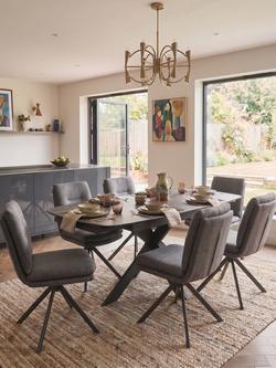 KETTLER Vermont 6-8 Seat Dining Set, Grey - view 2, 