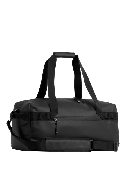 Stubble & Co Gym Duffel Bag, 25L, Black, Black