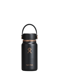 Hydro Flask Spring Micro Hydro Double Wall Vacuum Insulated Stainless Steel Drinks Bottle, 200ml, Black, Black