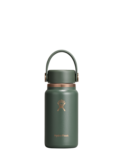 Hydro Flask Spring Micro Hydro Double Wall Vacuum Insulated Stainless Steel Drinks Bottle, 200ml, Forest Green