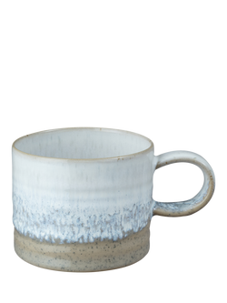 Denby Kiln Small Ridged Stoneware Mug, 295ml, Natural, Natural