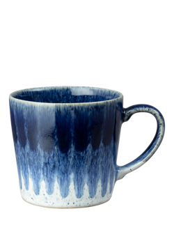 Denby Studio Blue Accent Stoneware Mug, 400ml, Blue