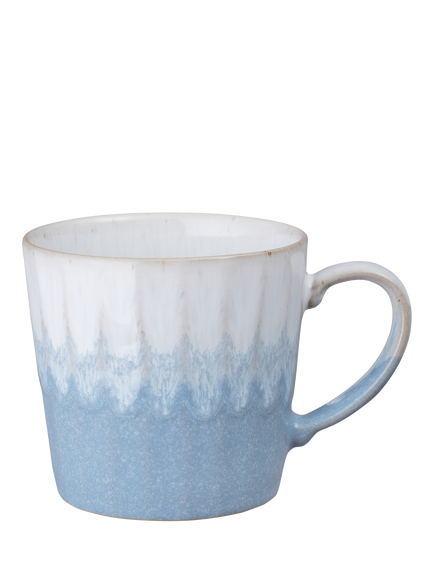 Denby Reactive Glaze Stoneware Mug, 400ml, Light Blue, Blue