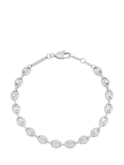 BARTLETT LONDON Mariner Chain Bracelet, Silver, Silver