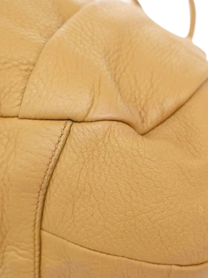 Product image 8 of 10, which shows Pre-loved Prada Vitello Daino Leather Top Handle Bag, Beige