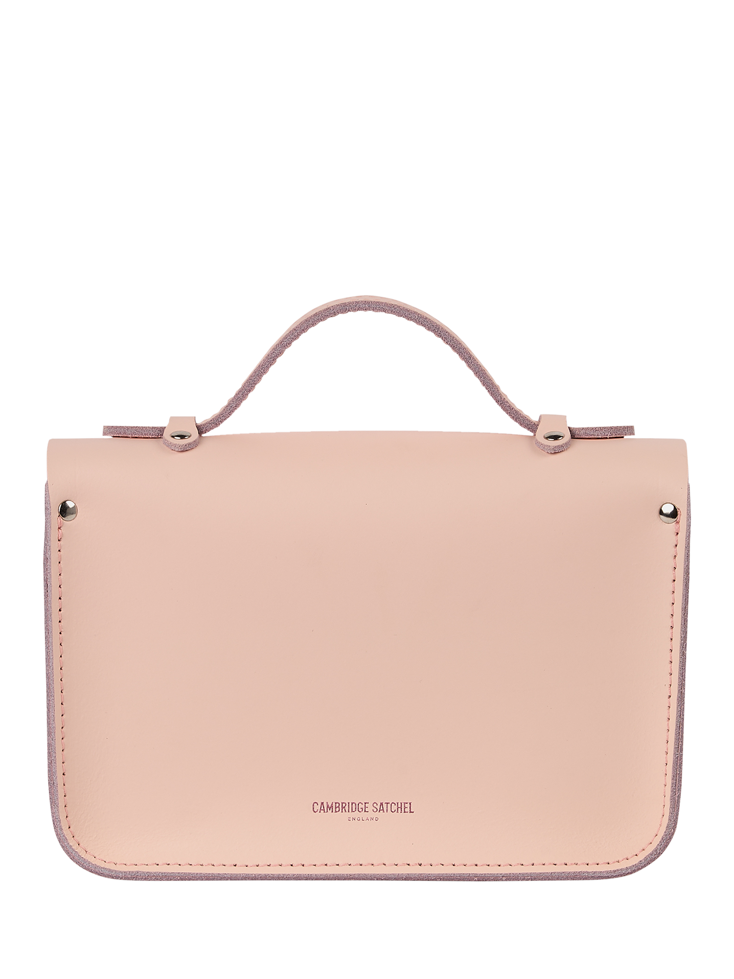 Product image 3 of 10, which shows Cambridge Satchel Swarovski Mini Leather Satchel, Pink