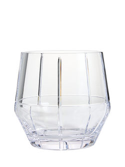 Vera Wang Luxe Graphite Cut Glass Crystal Ice Bucket / Vase, H16cm, Clear, Crystal