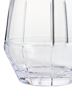 Vera Wang Luxe Graphite Cut Glass Crystal Ice Bucket / Vase, H16cm, Clear - view 2, Crystal