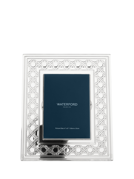Waterford Opulence Crystal Cut Glass Photo Frame, 4 x 6" (10 x 15cm), Clear, Clear