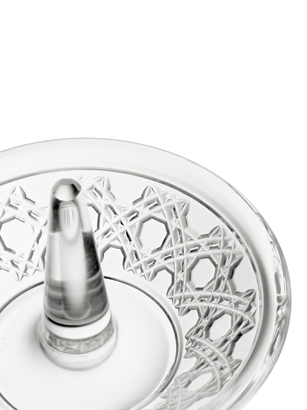 Waterford Opulence Crystal Cut Glass Ring Holder - view 2, Clear