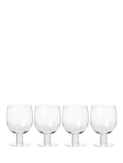 The Conran Shop Grove Short Stem Wine Glass, Set of 4, Clear, Glass