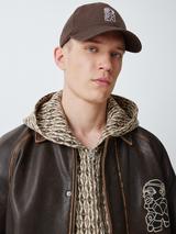 John Lewis x LABRUM Nomoli Baseball Cap, Brown