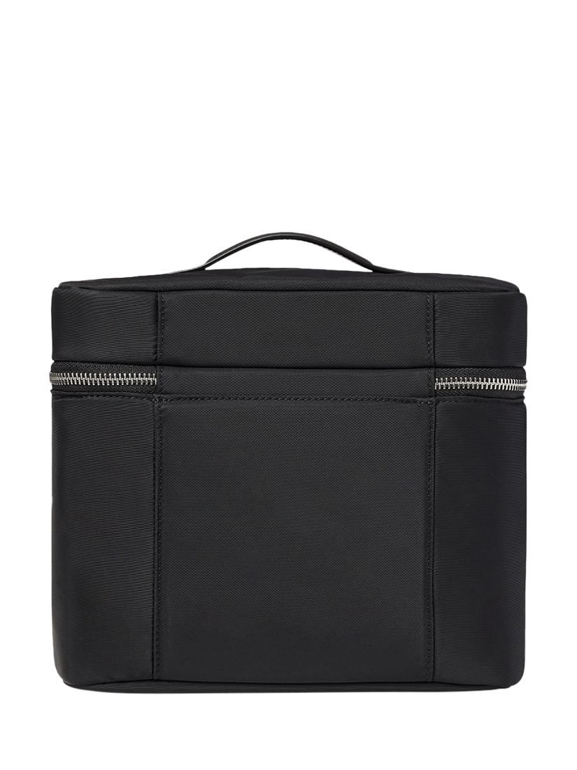 Product image 2 of 7, which shows July Vanity Cosmetic Case, Black