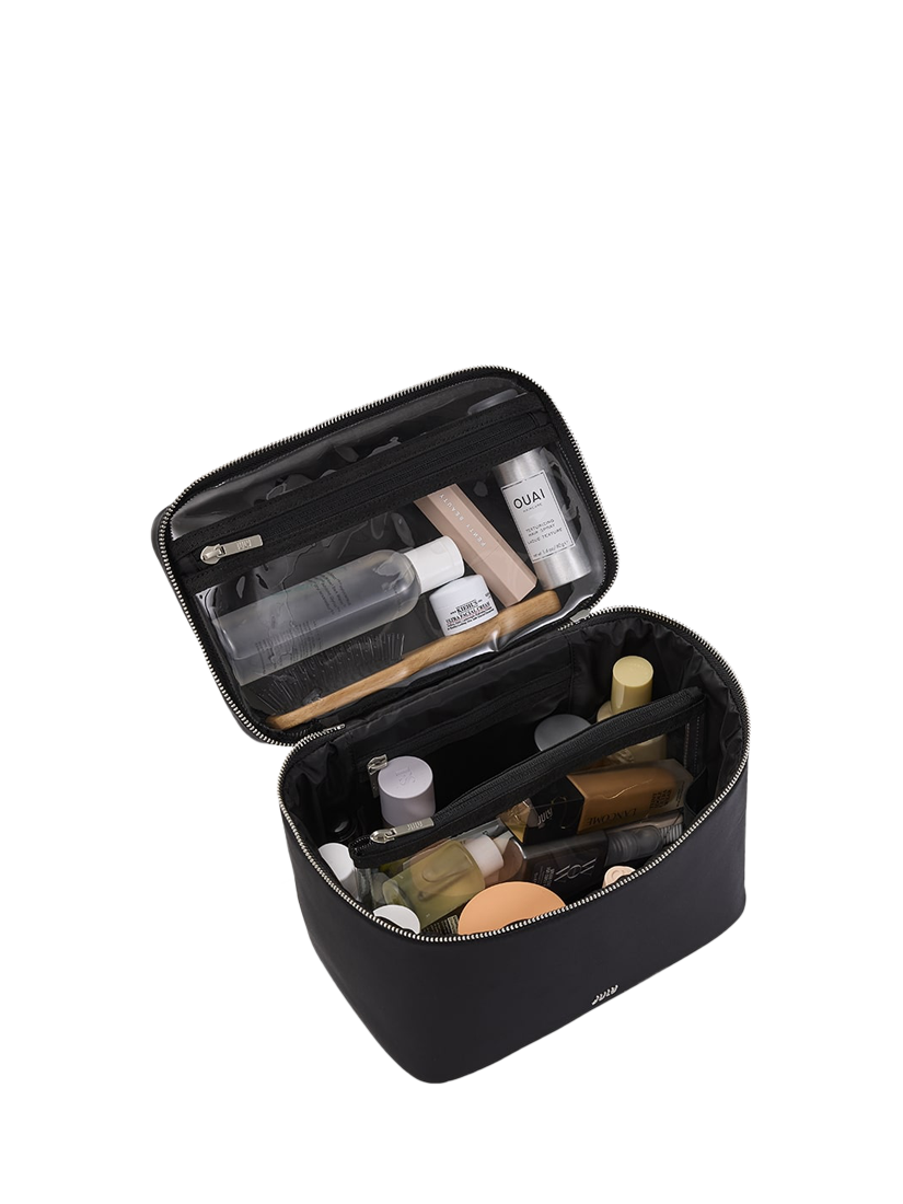 Product image 5 of 7, which shows July Vanity Cosmetic Case, Black