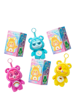 Care Bears Caring Cuties 15cm Plush Clip Soft Toy - view 2, Multi
