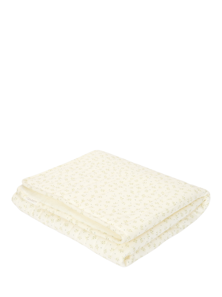 Little Dutch Blueberry Leaves Baby Blanket - view 2, Multi