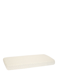 Little Dutch Blueberry Leaves Fitted Cotbed Sheet - view 2, Multi