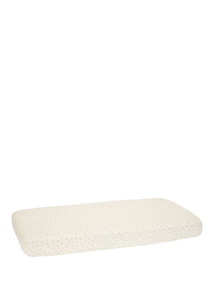 Little Dutch Blueberry Leaves Fitted Cot Sheet, Multi