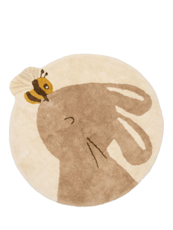 Little Dutch Bunny & Bee Rug, Multi