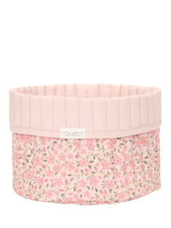 Little Dutch Fairy Floral Reveresible Storage Basket, Multi, Multi