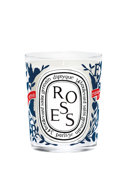 Diptyque Limited Edition Valentine's Day Roses Scented Candle, 190g, 