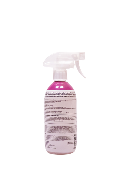 Zeroin Antibacterial Clothes Moth Killer Spray, 500ml - view 2, Purple