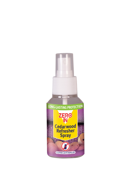 Zeroin Cedarwood Refresher Spray, 75ml, Purple