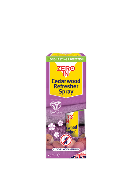 Zeroin Cedarwood Refresher Spray, 75ml - view 2, Purple