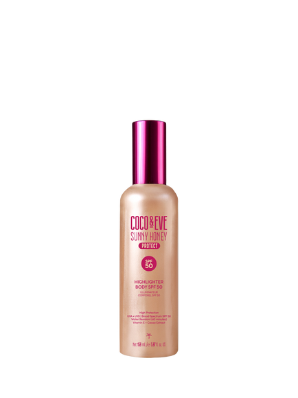Coco & Eve Highlighter Body SPF 50, 150ml, 