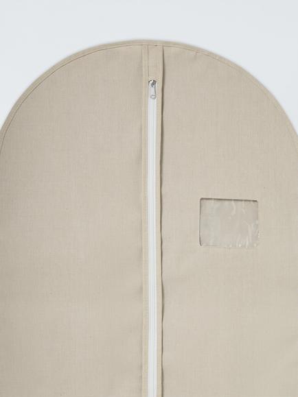 John Lewis Polyester Long Clothes Cover, Ecru - view 2, Ecru