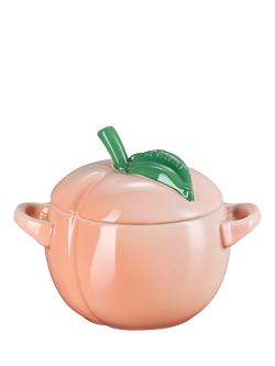 Le Creuset Stoneware Peach Petite Casserole, Peche, Peche