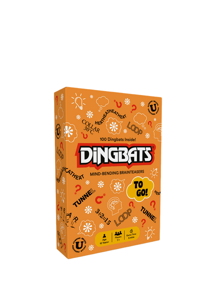 Gibsons Dingbats To Go Game, Orange