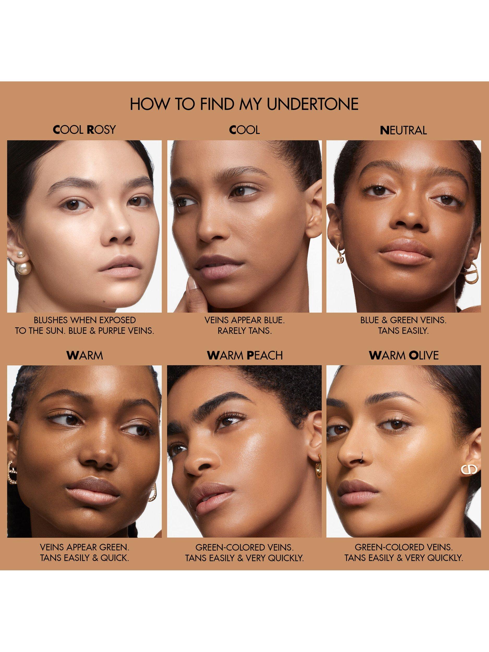 DIOR Forever Skin Glow Foundation 24h Wear Radiant Finish, 3.5N