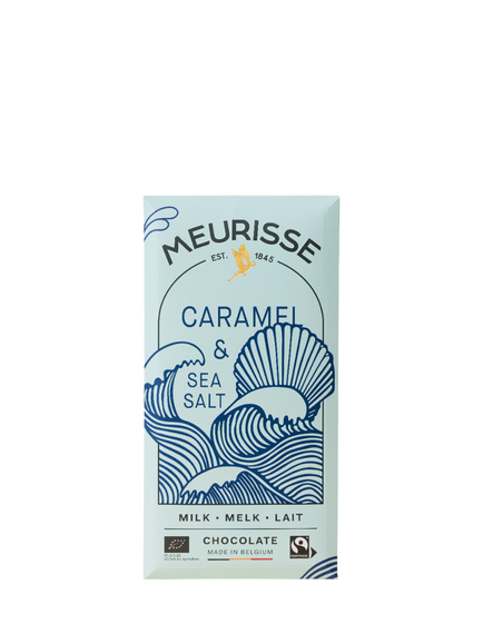 Meurisse Milk Chocolate Caramel & Sea Salt, 100g, Multi