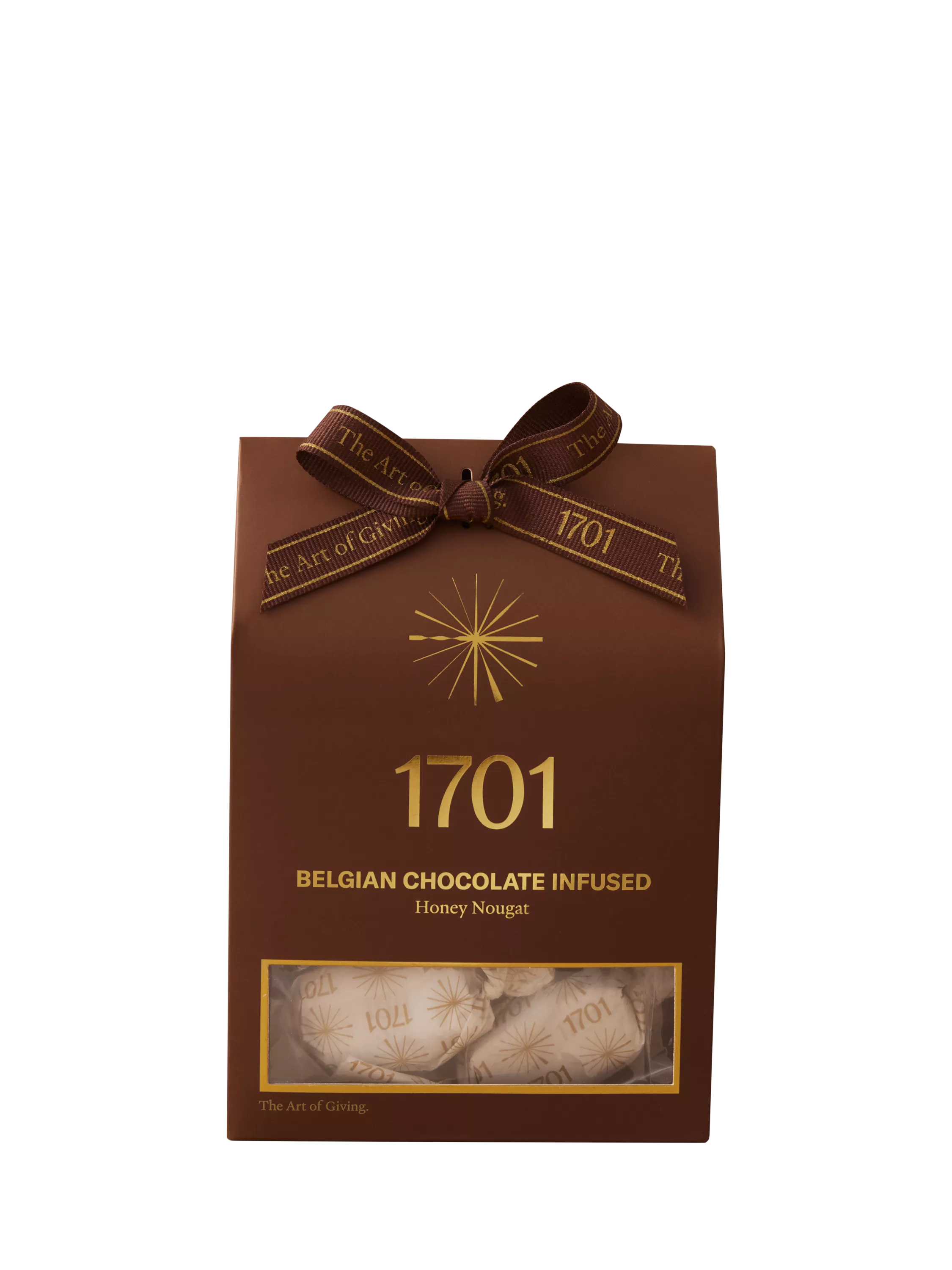 LGB BOXER RN初期　CHOCOLATE×CHAMPAGNE 1701 Chocolate Infused Nougat Box, 160g