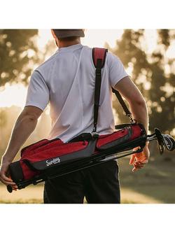 Sunday Golf Golf Bag with Stand - view 2, Burgundy
