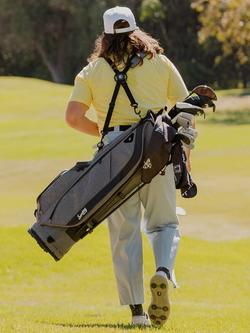 Sunday Golf Ryder Stand Golf Bag - view 2, Heather Grey