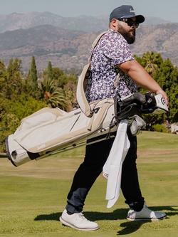 Sunday Golf Ryder Stand Golf Bag - view 2, Toasted Almond