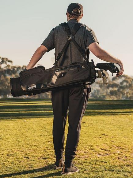 Sunday Golf El Camino Golf Bag, Black
