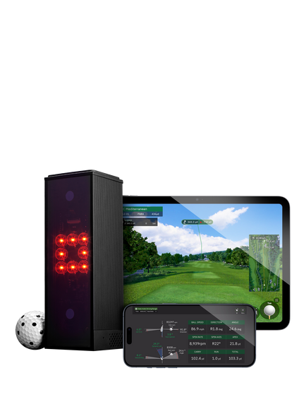 Square Golf Indoor Golf Launch Monitor - view 2, Black