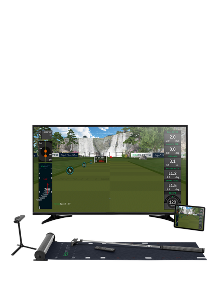 ExPutt RG Golf Putting Simulator - view 2, Black