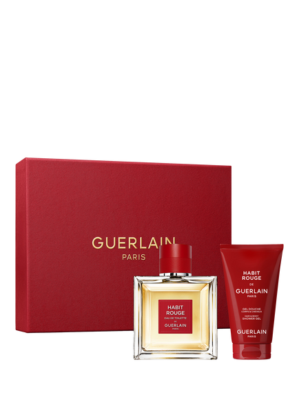 Guerlain Habit Rouge Eau de Toilette 100ml Father's Day Fragrance Gift Set, 