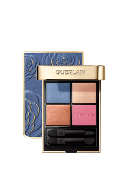 Guerlain Limited Edition Ombres G Eyeshadow Quad, 396 Denim Blossom, 396 Denim Blossom