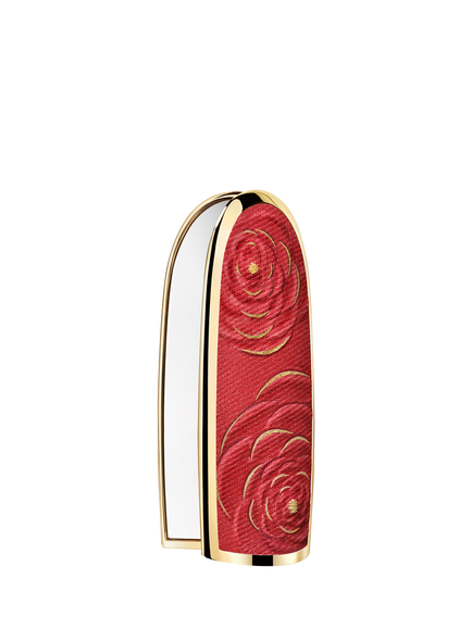 Guerlain Limited Edition Rouge G Blooming Denim The Double Mirror Jewel Case, Red Rose
