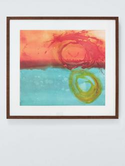 John Lewis Susan McDonald 'Seduction III' Framed Print & Mount, 57 x 62.5cm, Blue/Red, Multi