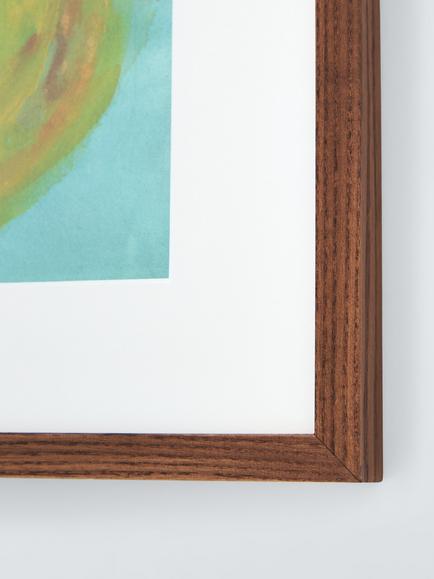 John Lewis Susan McDonald 'Seduction III' Framed Print & Mount, 57 x 62.5cm, Blue/Red - view 2, Multi
