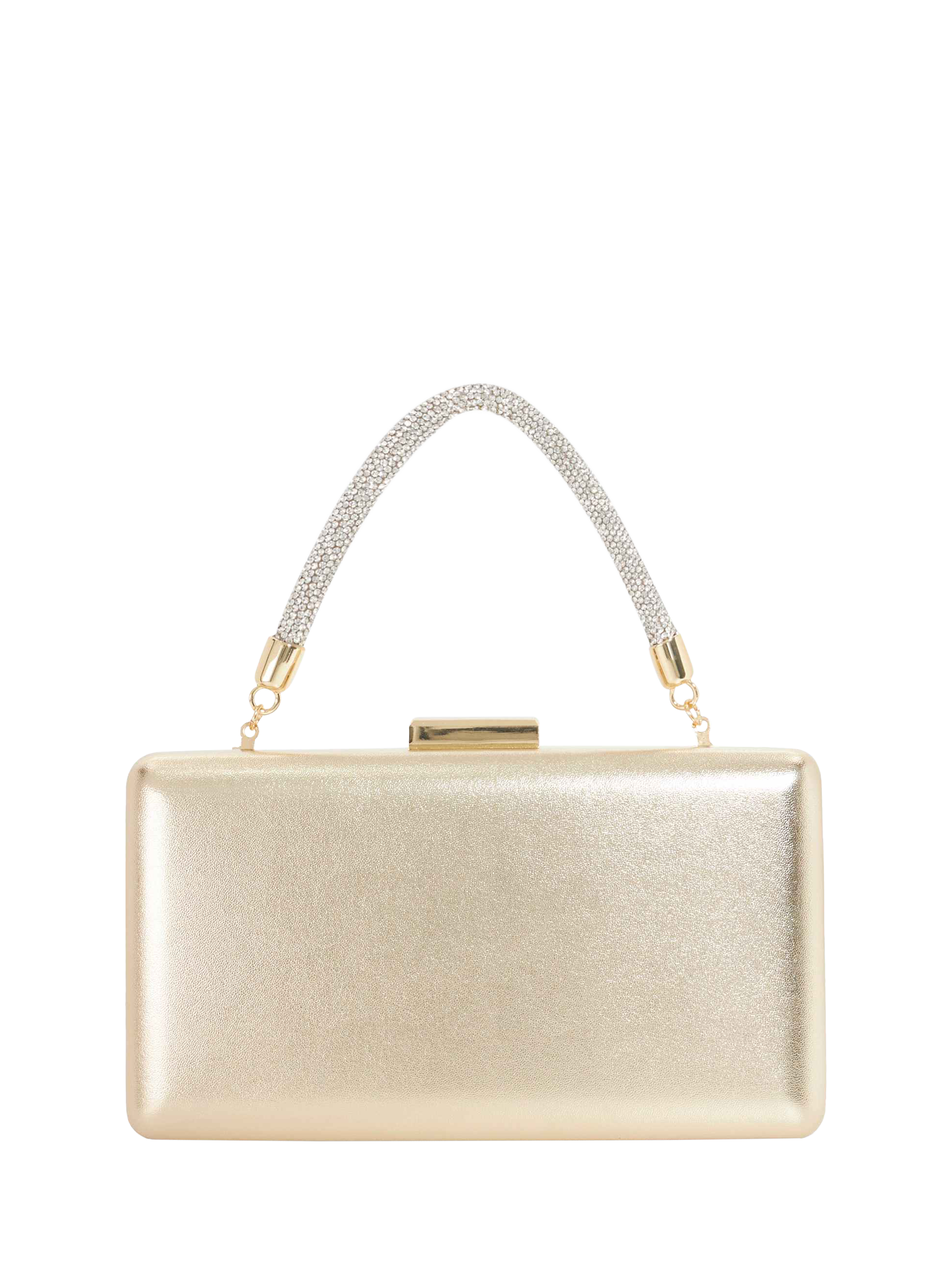 Product image 3 of 5, which shows Dune London Beaut Clutch Bag, Gold