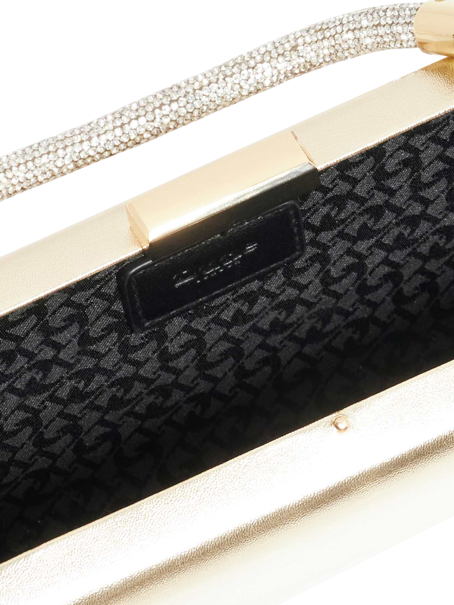 Product image 4 of 5, which shows Dune London Beaut Clutch Bag, Gold