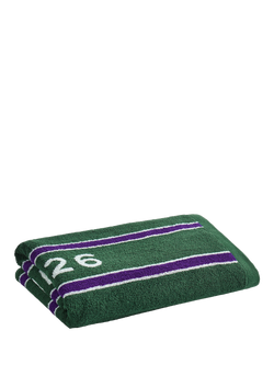 Christy Wimbledon Championships 2026 Towel - view 2, Green Purple